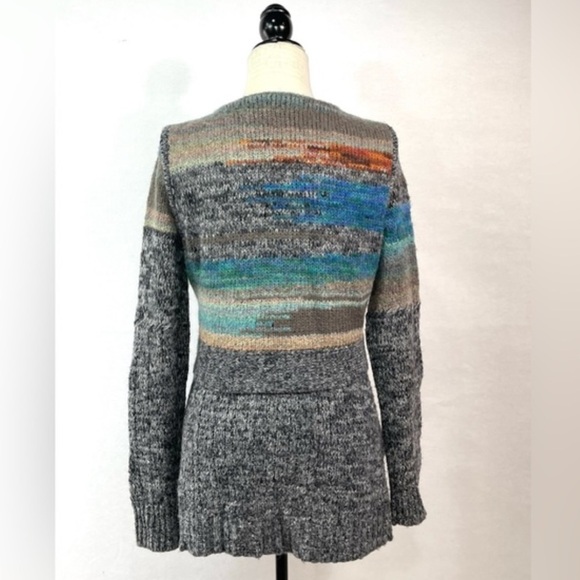 Anthropologie Sleeping On Snow Colorfield Belted Cardigan - Picture 3 of 5